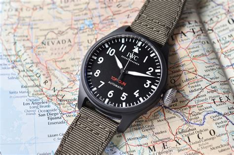 iwc top gun watch strap|iwc top gun watch price.